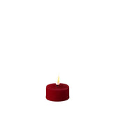 DELUXE Bordeaux LED Tealight S 4,1x4,5 - (RF-0063)